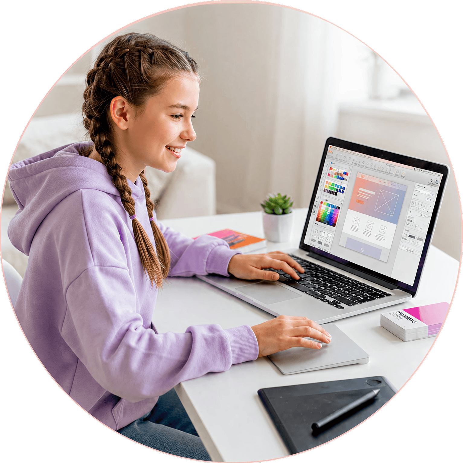 Учень My Computer Academy — онлайн навчання брендингу